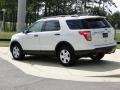 2012 White Suede Ford Explorer FWD  photo #6