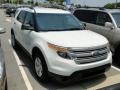 2012 White Suede Ford Explorer FWD  photo #40