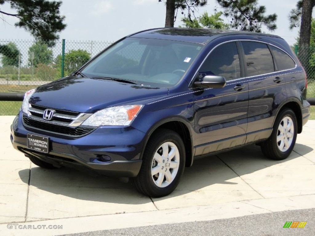 2011 CR-V SE - Royal Blue Pearl / Gray photo #10