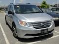 2011 Alabaster Silver Metallic Honda Odyssey EX-L  photo #2