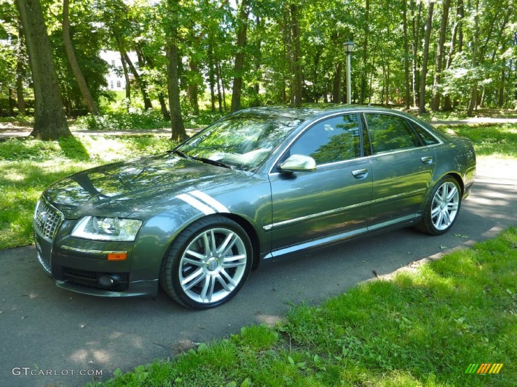 Quartz Gray Metallic 2007 Audi S8 5.2 quattro Exterior Photo #65964968