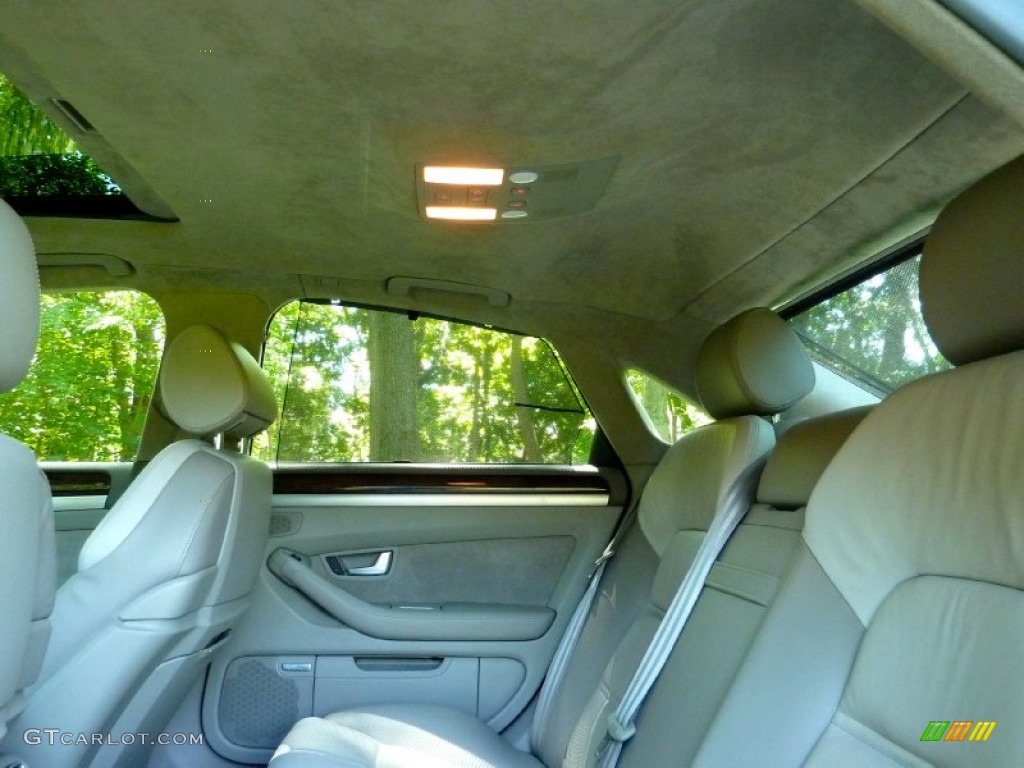 Silver/Light Gray Interior 2007 Audi S8 5.2 quattro Photo #65965118