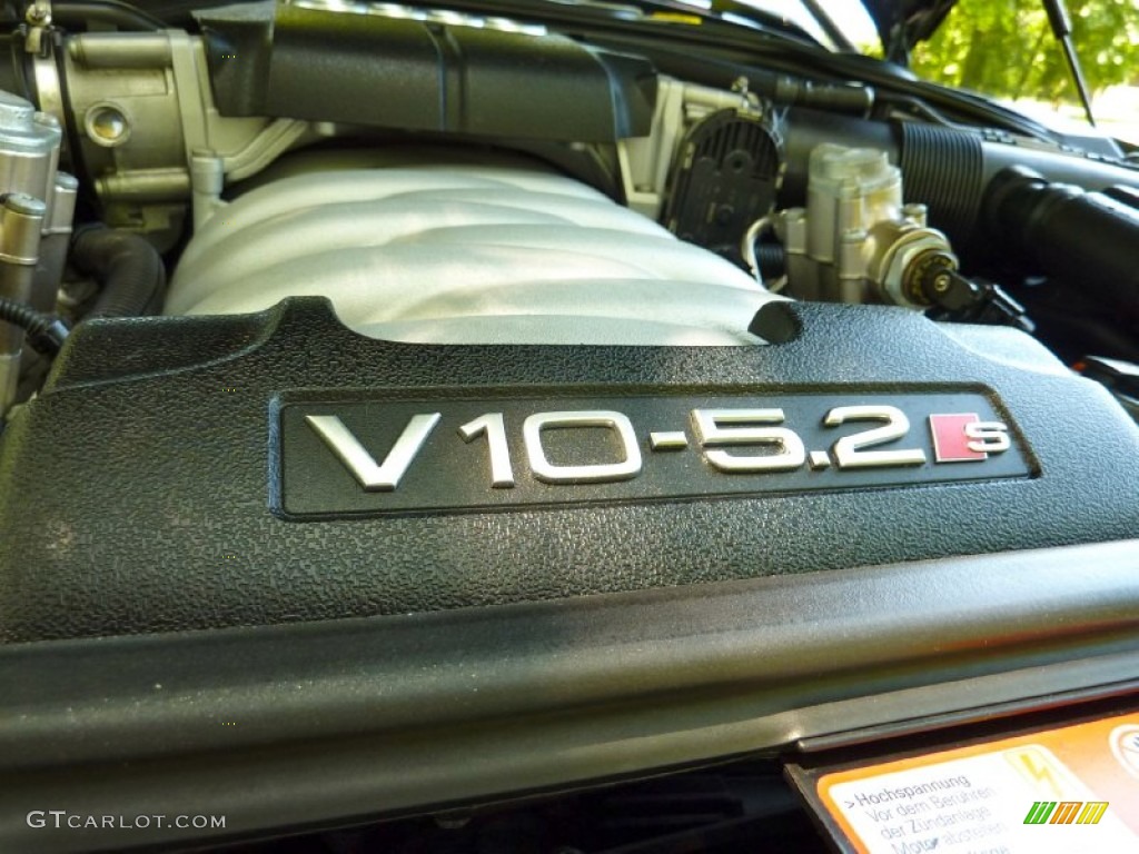 2007 Audi S8 5.2 quattro 5.2 Liter DOHC 40-Valve VVT V10 Engine Photo #65965154
