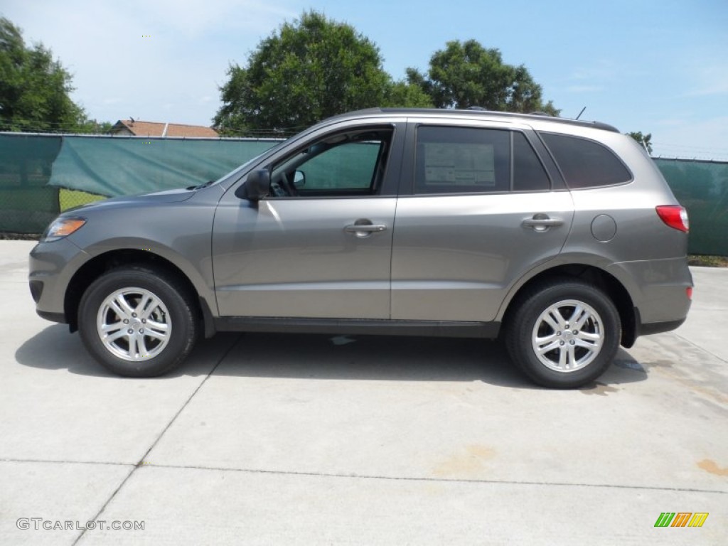 Mineral Gray 2012 Hyundai Santa Fe GLS V6 Exterior Photo #65965376