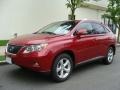 2010 Matador Red Mica Lexus RX 350 AWD  photo #1