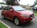 2010 Matador Red Mica Lexus RX 350 AWD  photo #3