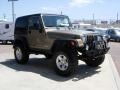 2004 Light Khaki Metallic Jeep Wrangler Rubicon 4x4  photo #10