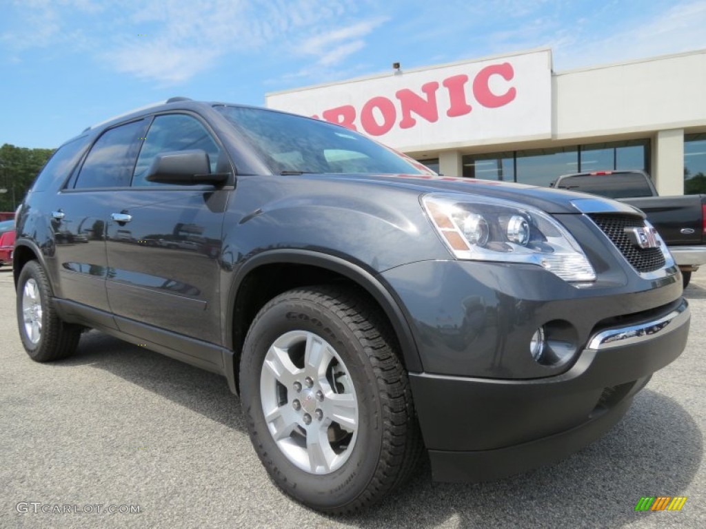 2012 Acadia SLE - Cyber Gray Metallic / Ebony photo #1