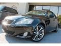 Obsidian Black 2008 Lexus IS 350