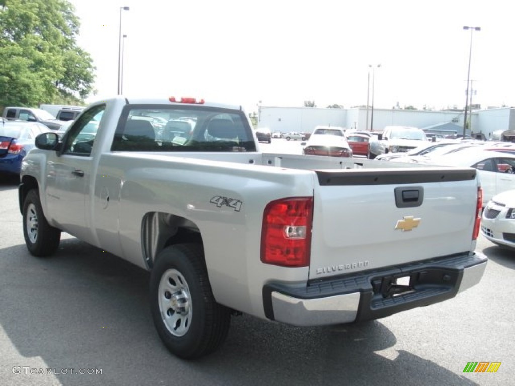 2012 Silverado 1500 Work Truck Regular Cab - Silver Ice Metallic / Dark Titanium photo #6