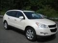 2012 White Diamond Tricoat Chevrolet Traverse LT AWD  photo #2