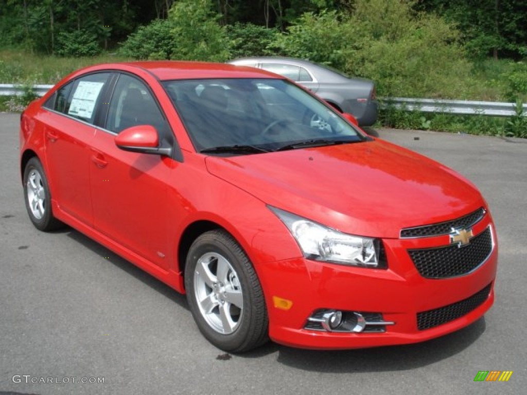 Victory Red 2012 Chevrolet Cruze LT/RS Exterior Photo #65969327