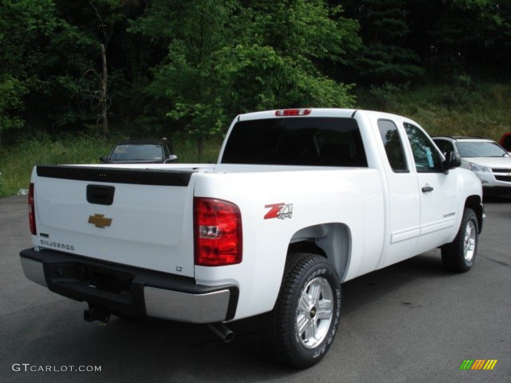 2012 Silverado 1500 LT Extended Cab 4x4 - Summit White / Ebony photo #8