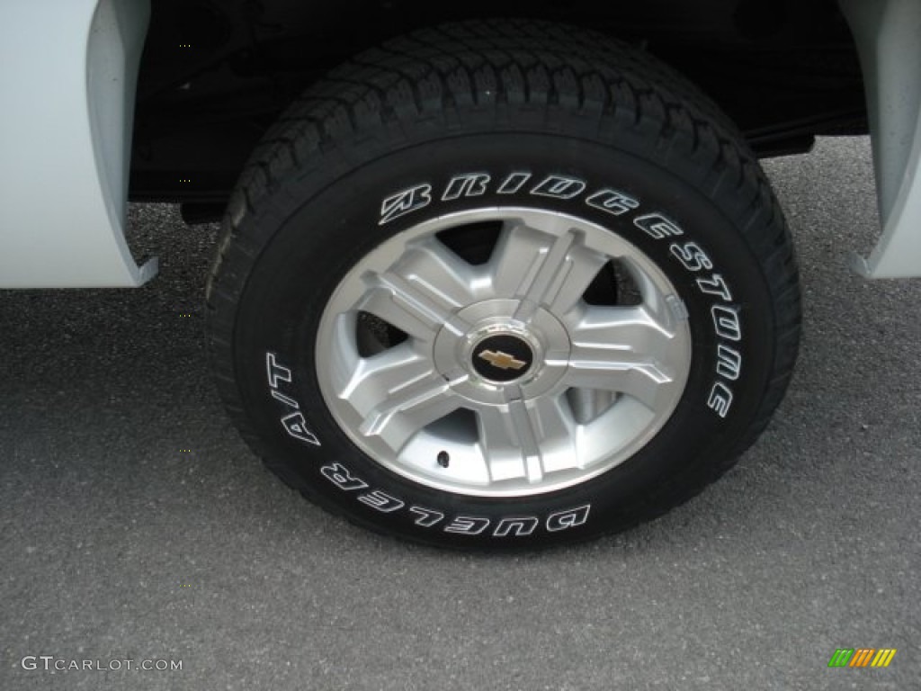 2012 Silverado 1500 LT Extended Cab 4x4 - Summit White / Ebony photo #9