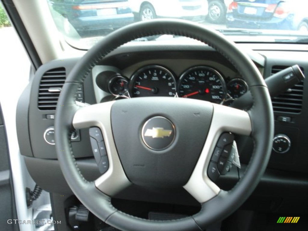 2012 Silverado 1500 LT Extended Cab 4x4 - Summit White / Ebony photo #18