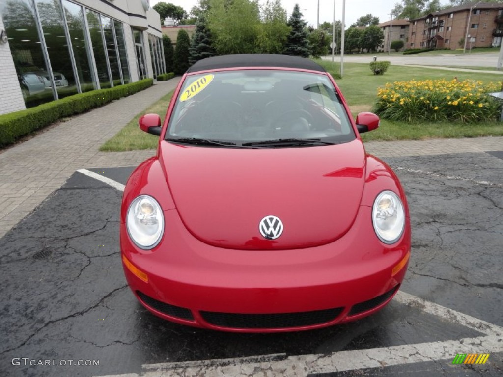 2010 New Beetle 2.5 Convertible - Salsa Red / Black photo #8