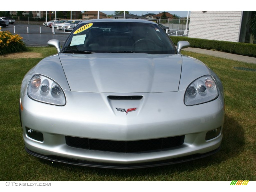 Blade Silver Metallic 2010 Chevrolet Corvette Grand Sport Coupe Exterior Photo #65972076