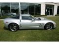 Blade Silver Metallic 2010 Chevrolet Corvette Grand Sport Coupe Exterior
