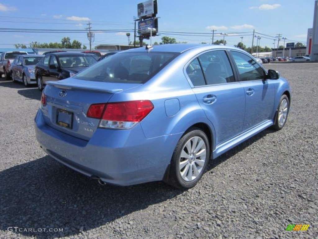 2012 Legacy 3.6R Limited - Sky Blue Metallic / Off Black photo #7
