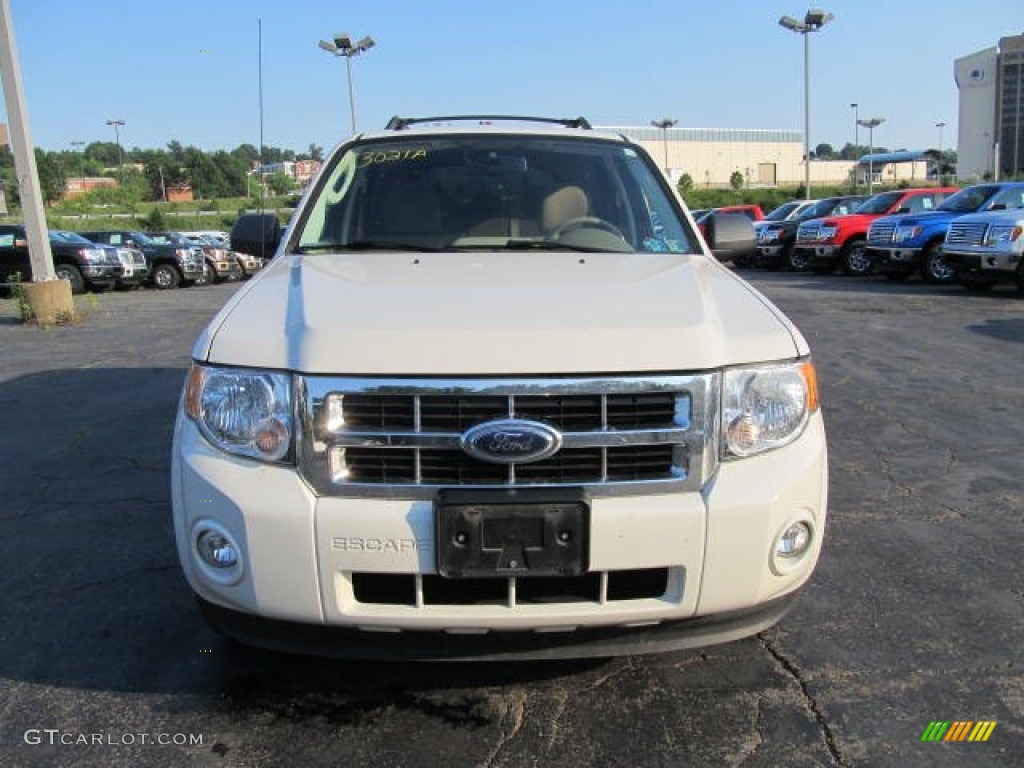 2009 Escape XLT V6 - White Suede / Camel photo #6