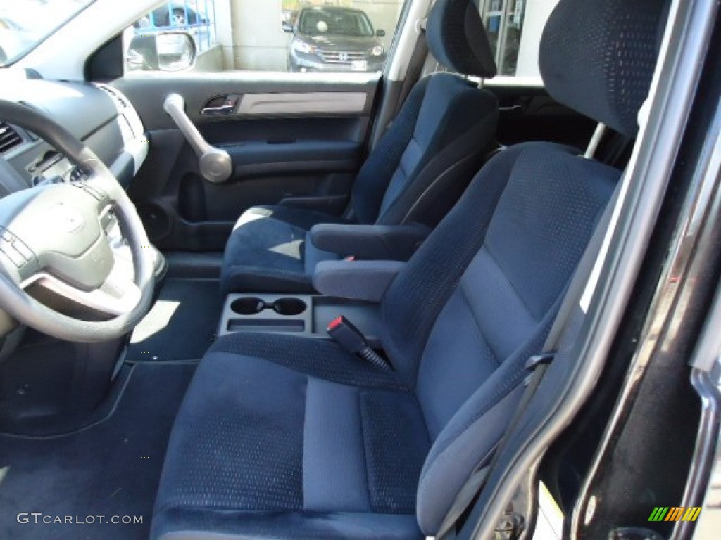 2009 CR-V EX 4WD - Crystal Black Pearl / Black photo #4