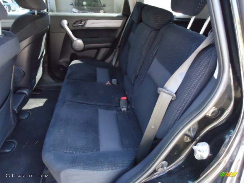 2009 CR-V EX 4WD - Crystal Black Pearl / Black photo #5