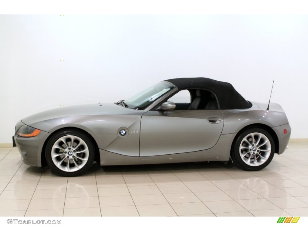2003 Z4 2.5i Roadster - Sterling Grey Metallic / Black photo #5