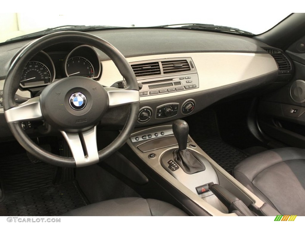 2003 Z4 2.5i Roadster - Sterling Grey Metallic / Black photo #14