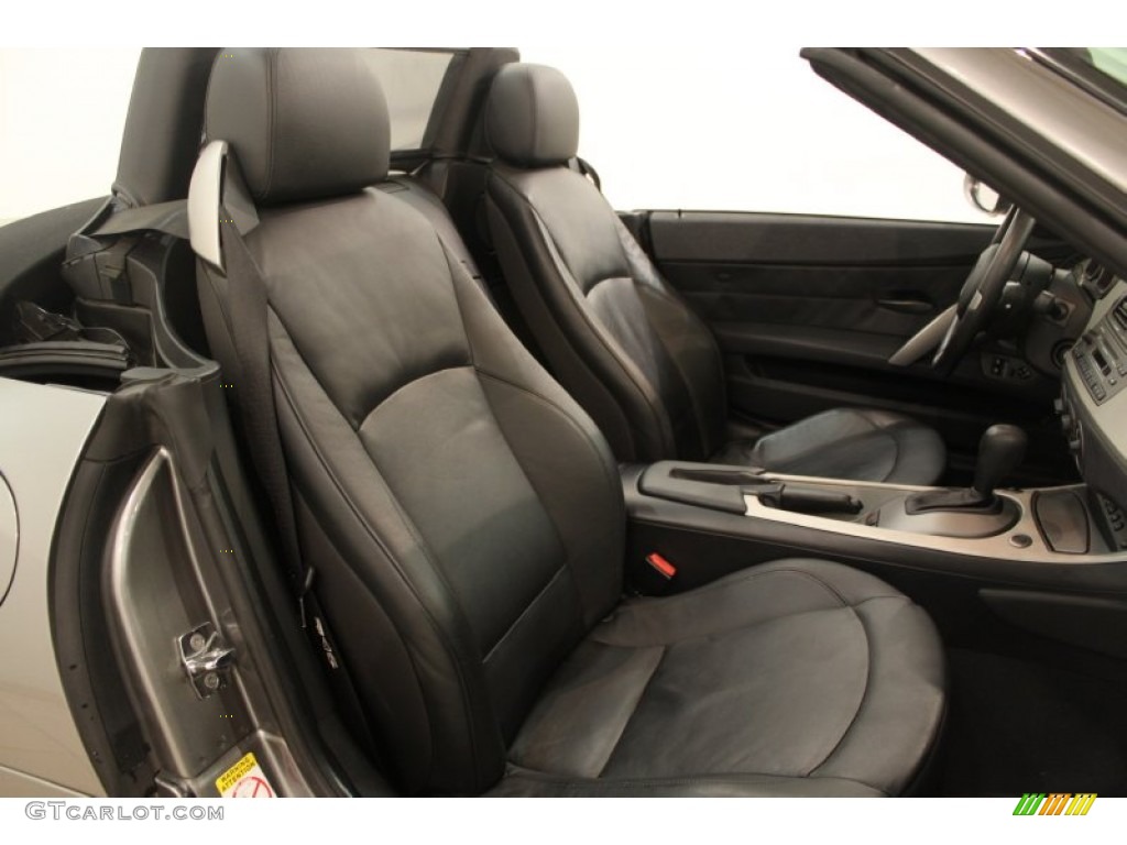 2003 Z4 2.5i Roadster - Sterling Grey Metallic / Black photo #22