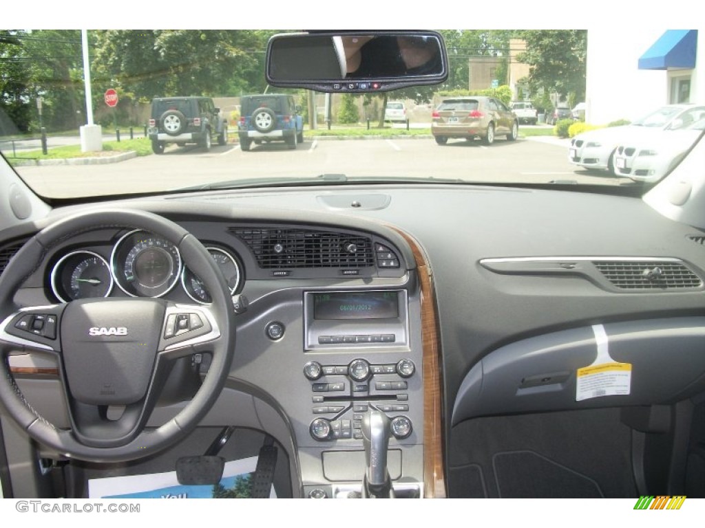 2011 Saab 9-4X 3.0i Shark Grey Dashboard Photo #65975667