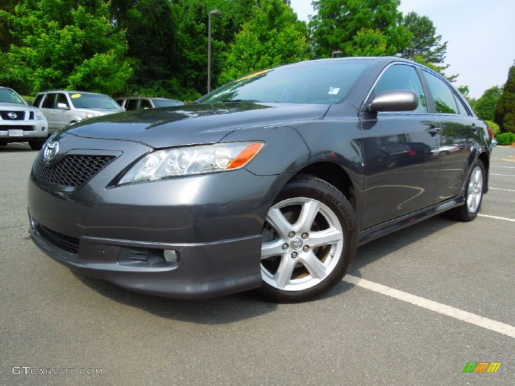 2008 Camry SE - Magnetic Gray Metallic / Dark Charcoal photo #1