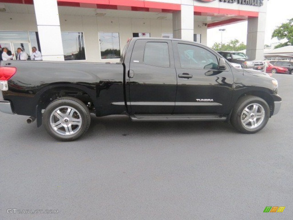 2010 Tundra SR5 Double Cab - Black / Graphite Gray photo #8