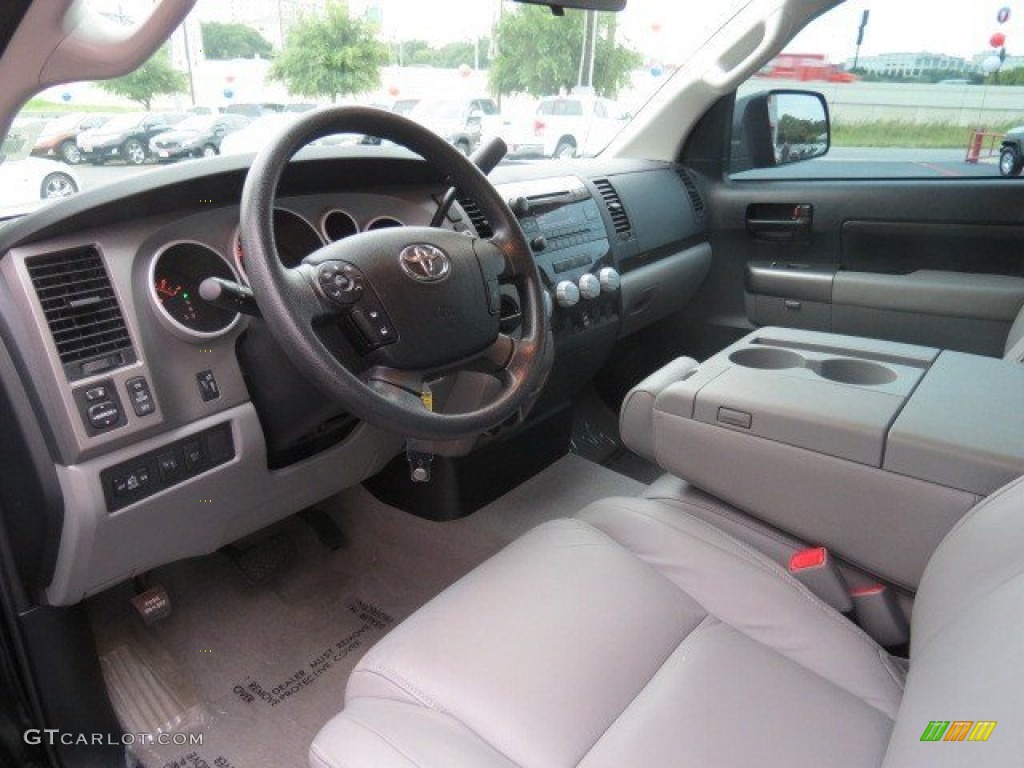 2010 Tundra SR5 Double Cab - Black / Graphite Gray photo #11