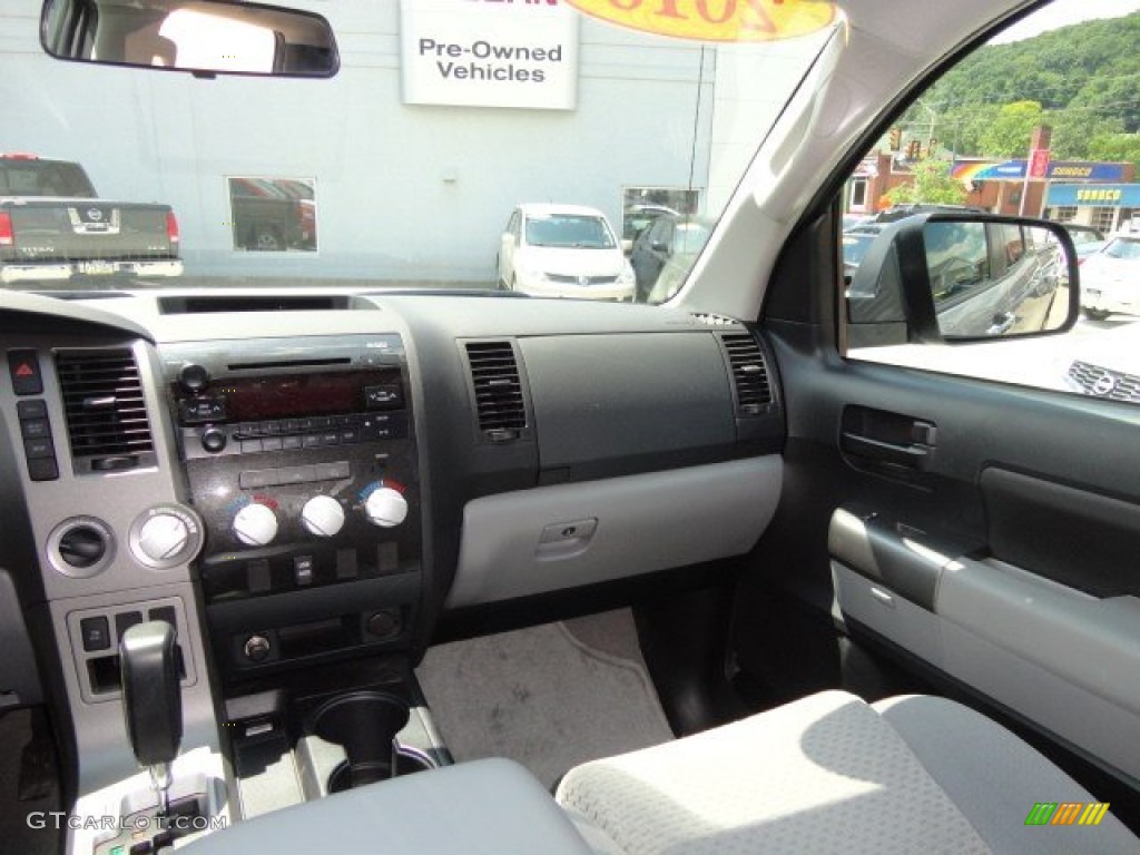 2010 Tundra SR5 Double Cab 4x4 - Silver Sky Metallic / Graphite Gray photo #11