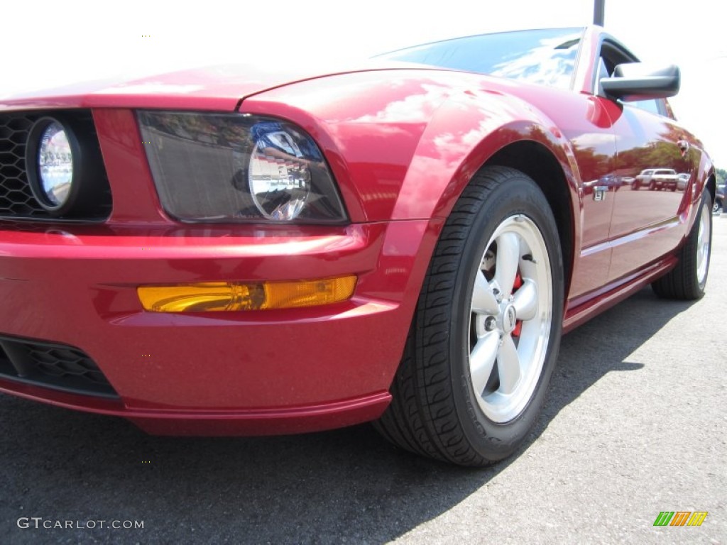 2007 Mustang GT Premium Coupe - Redfire Metallic / Dark Charcoal photo #15