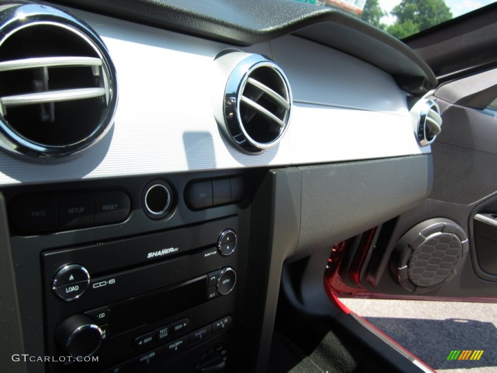 2007 Mustang GT Premium Coupe - Redfire Metallic / Dark Charcoal photo #42