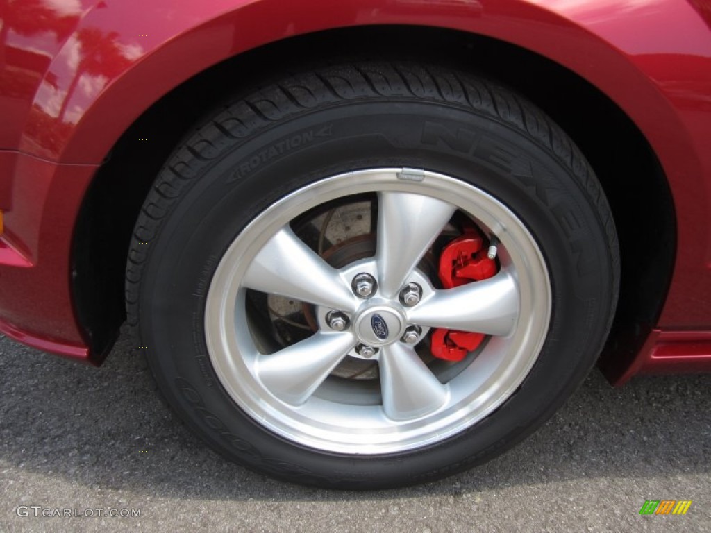 2007 Mustang GT Premium Coupe - Redfire Metallic / Dark Charcoal photo #45