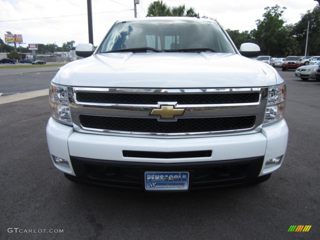 2009 Silverado 1500 LT Z71 Crew Cab 4x4 - Summit White / Ebony photo #2
