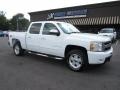 2009 Summit White Chevrolet Silverado 1500 LT Z71 Crew Cab 4x4  photo #4