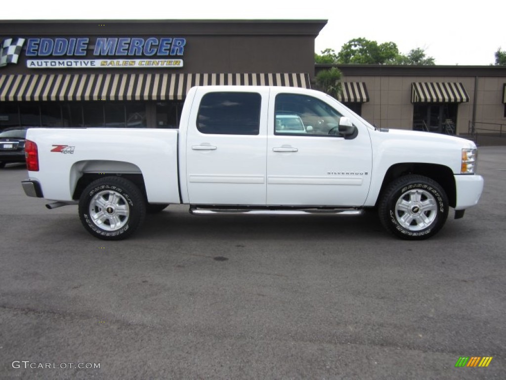 2009 Silverado 1500 LT Z71 Crew Cab 4x4 - Summit White / Ebony photo #5