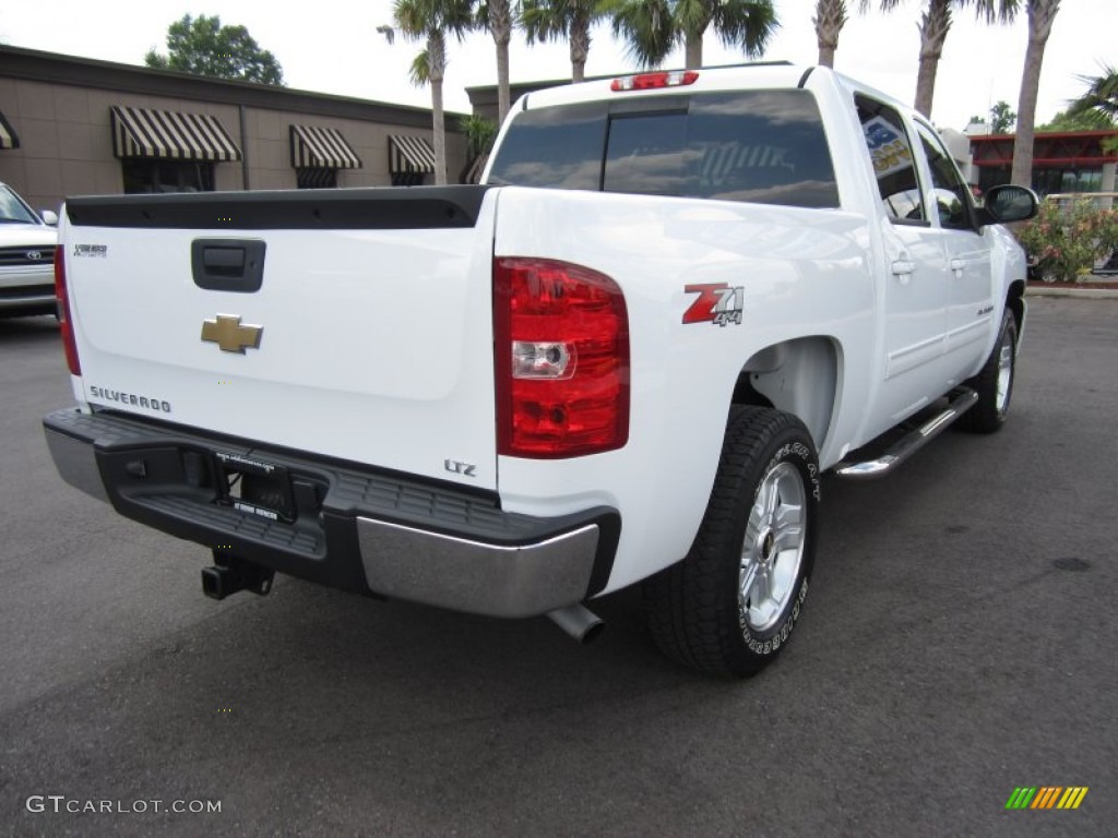 2009 Silverado 1500 LT Z71 Crew Cab 4x4 - Summit White / Ebony photo #7