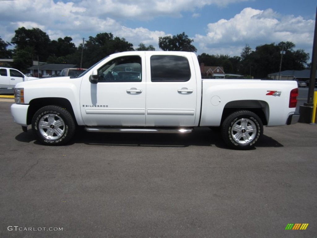 2009 Silverado 1500 LT Z71 Crew Cab 4x4 - Summit White / Ebony photo #11