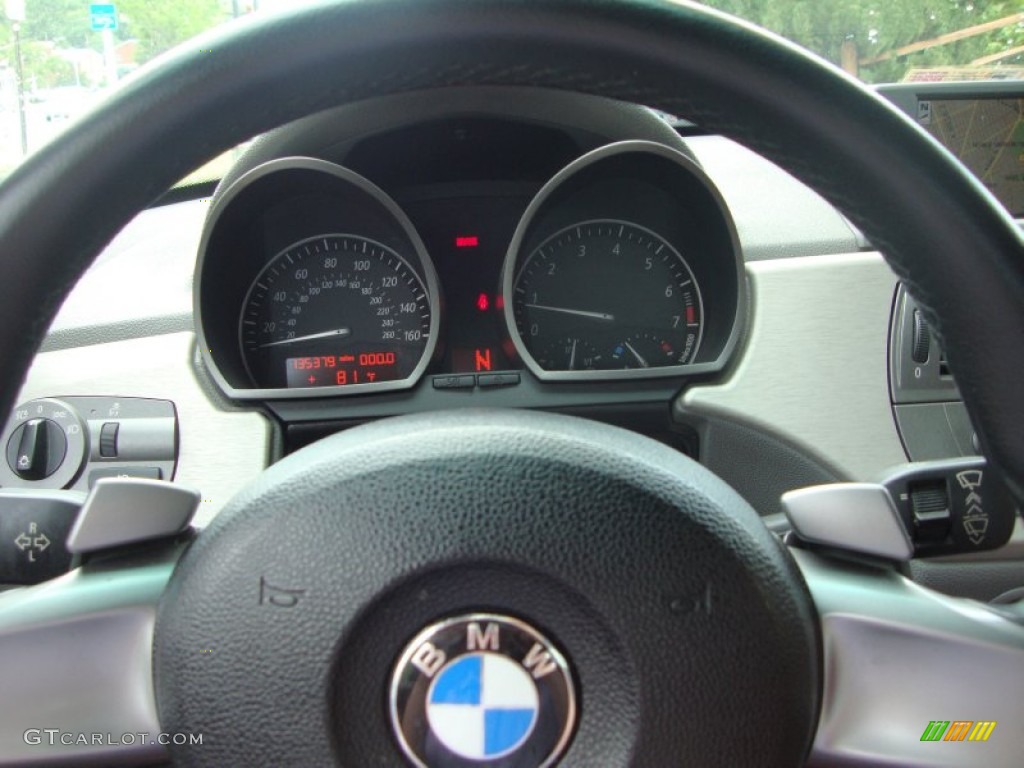 2003 Z4 2.5i Roadster - Alpine White / Red photo #24