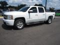 2009 Summit White Chevrolet Silverado 1500 LT Z71 Crew Cab 4x4  photo #12