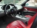 Red 2003 BMW Z4 2.5i Roadster Interior Color