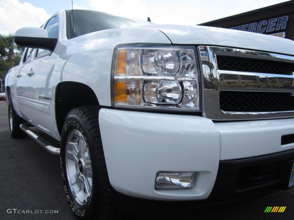 2009 Silverado 1500 LT Z71 Crew Cab 4x4 - Summit White / Ebony photo #14