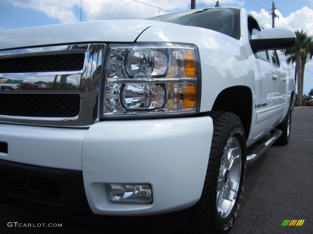 2009 Silverado 1500 LT Z71 Crew Cab 4x4 - Summit White / Ebony photo #15