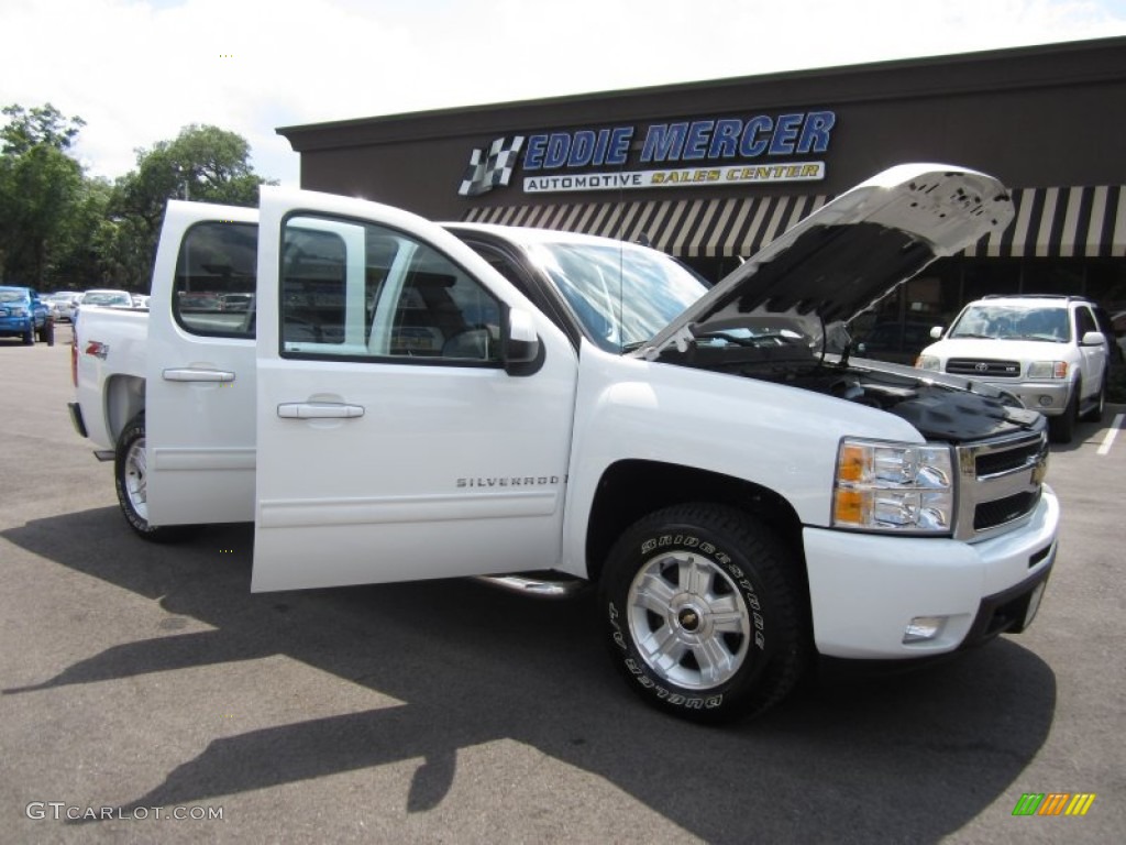 2009 Silverado 1500 LT Z71 Crew Cab 4x4 - Summit White / Ebony photo #19