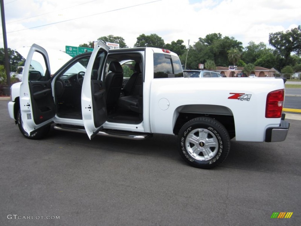 2009 Silverado 1500 LT Z71 Crew Cab 4x4 - Summit White / Ebony photo #23