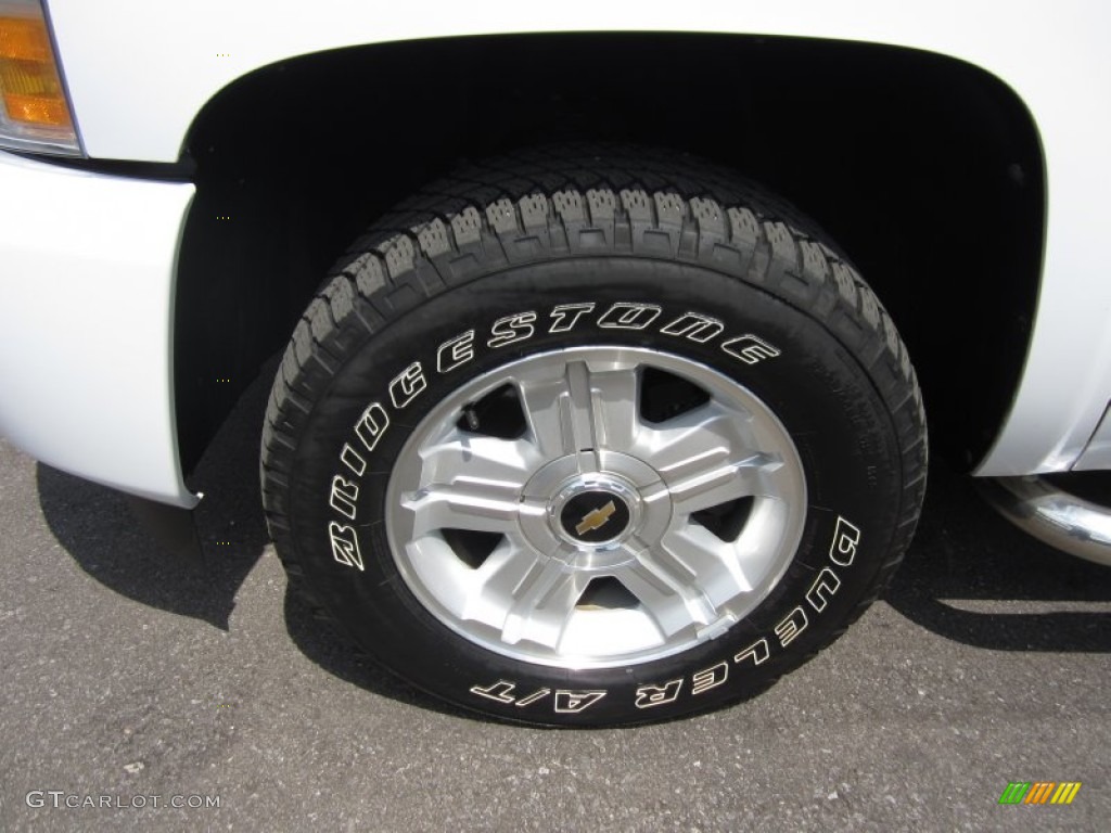 2009 Silverado 1500 LT Z71 Crew Cab 4x4 - Summit White / Ebony photo #50